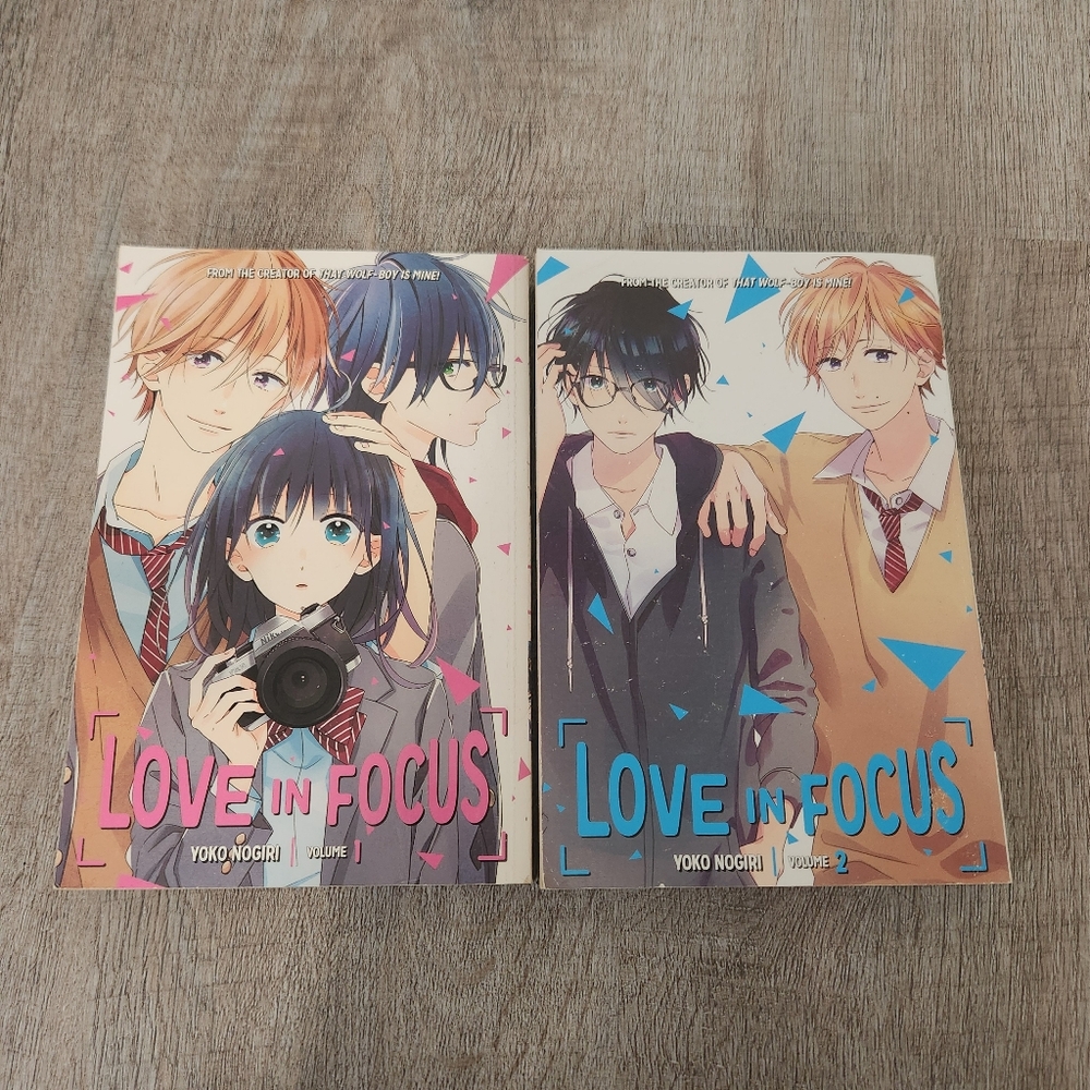 Love in Focus Manga Volumes 1-2